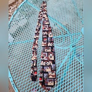 Vintage 1997 Looney Tunes Tie Taz Stamp Collection